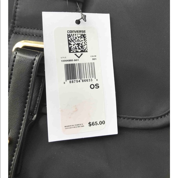 Converse FASHION BACKPACK Black WMNS AUTHENTIC - Picture 5 of 6